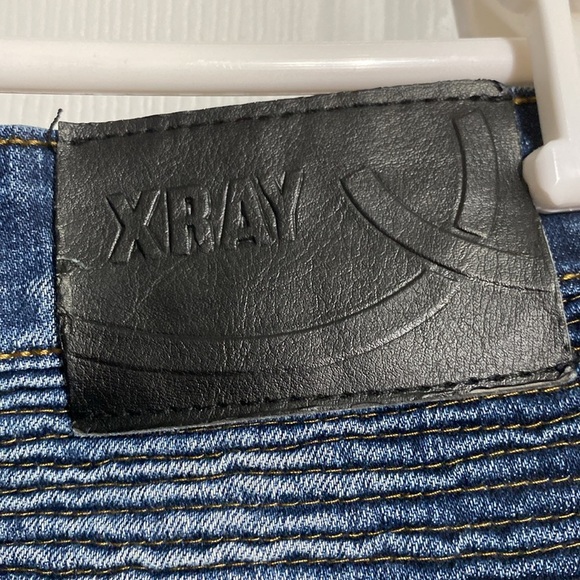 XRAY Jeans Men 34 x 30 Distressed Stacked Stretch Ribbed denim pants - Picture 11 of 14